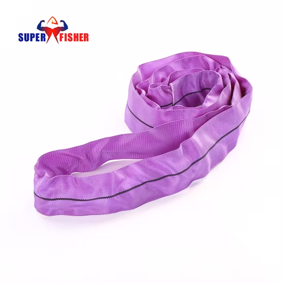 Eslinga de correas sin fin, redonda y suave